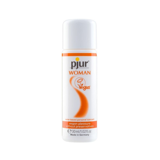 Веганський лубрикант на водній основі без консервантів Pjur Woman Vegan, 30 ml