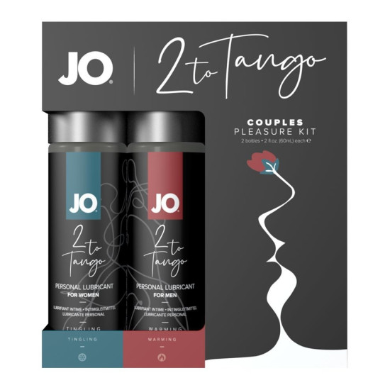 Набор оральных, вкусовых смазок для пар JO 2-TO-TANGO