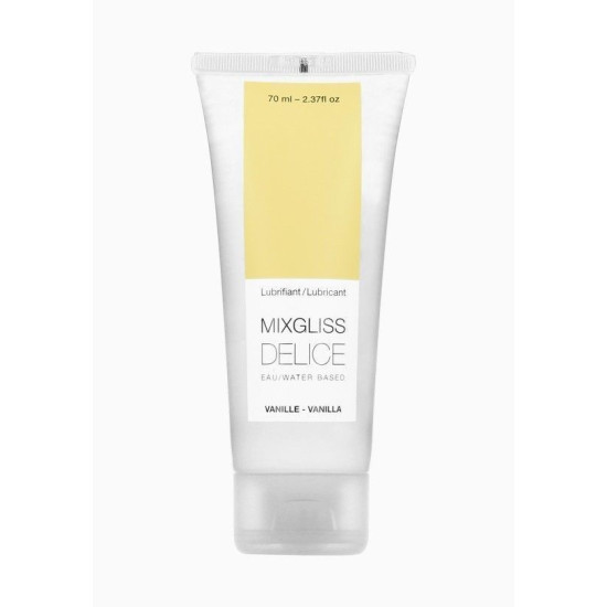 Лубрикант з ванільним ароматом на водній основі MixGliss DELICE VANILLA, 70 ml