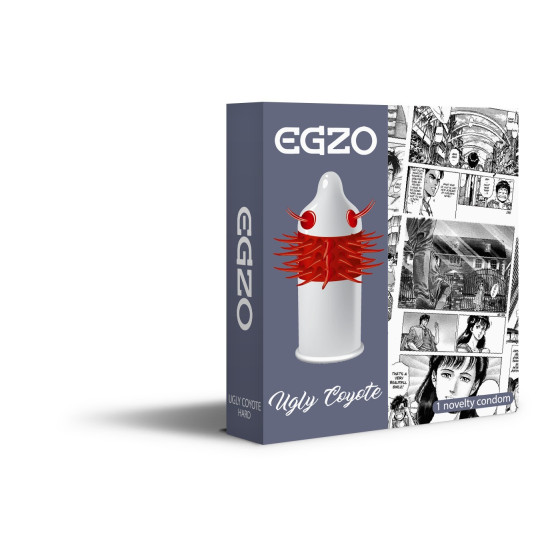 Насадка на член з вусиками EGZO Ugly Coyote