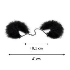 Пір'яні наручники для сексу в подарунковій упаковці Bijoux Indiscrets Za Za Zu Feather Handcuffs