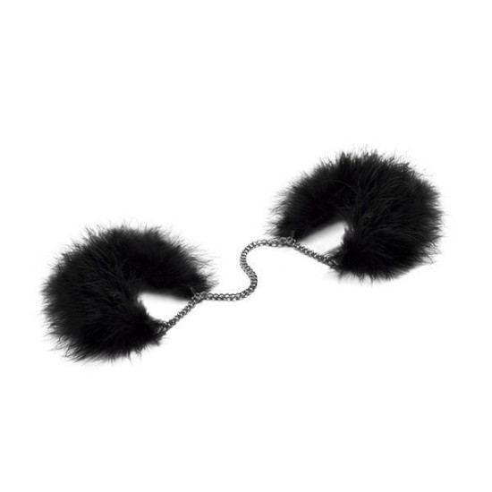Пір'яні наручники для сексу в подарунковій упаковці Bijoux Indiscrets Za Za Zu Feather Handcuffs