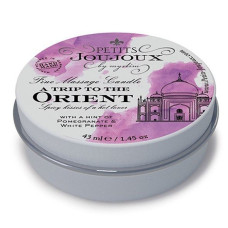 Массажная свеча с афродизиаками, аромат граната и белого перца Petits Joujoux Orient Pomegranate and White Pepper, 43 ml