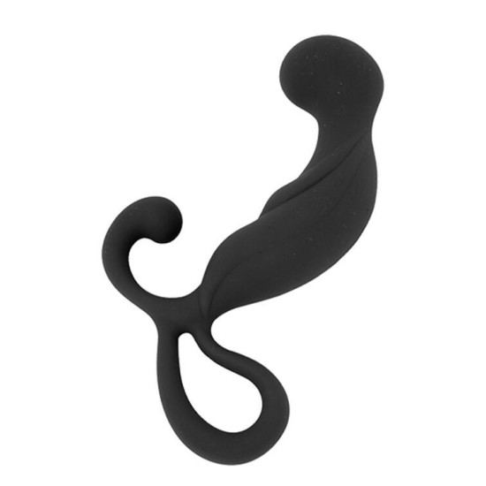 Масажер простати, довжина 13,4 см, діаметр 3,2 см, чорний Mai Attraction Toys №80 Black