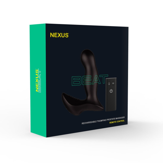 Масажер простати з пульсуючою перлиною і вібрацією Nexus Beat