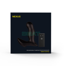 Масажер простати з пульсуючою перлиною і вібрацією Nexus Beat