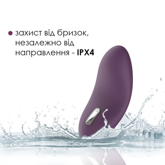 Клиторальный вибратор, фиолетовый Svakom Echo Violet