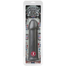 Фаллоимитатор для фистинга, длина 25,1 см, диаметр 6,4 см, серый Doc Johnson American Bombshell B-10 Torpedo Gun Metal
