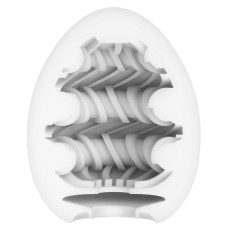 Мастурбатор-яйцо с асимметричным рельефом Tenga Egg Ring