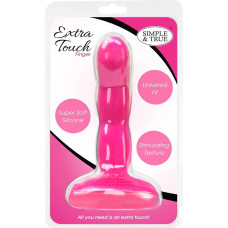 Насадка-дилдо на палец, розовая Simple&True Extra Touch Finger Dong Pink