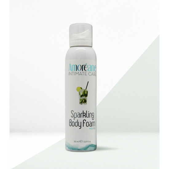 Пена для массажа с ароматом мохито Amoreane Sparkling Body Foam Mojito, 150 ml