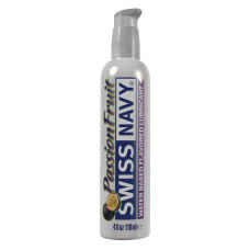 Съедобный лубрикант с фруктовым вкусом маракуйи на водной основе Swiss Navy Passion Fruit, 118 ml