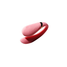 Смартвібратор для пар з пультом ДУ, рожевий Zalo Fanfan Set Rouge Pink