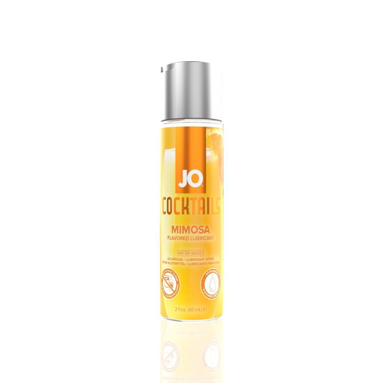 Съедобный лубрикант со вкусом коктейля Мимоза на водной основе JO Cocktails Mimosa, 60 ml