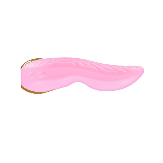 Вібратор для клітора з гнучкими кінчиками, світло-рожевий Shunga Aiko Light Pink