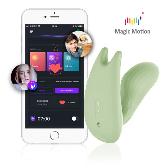 Смарт-вибратор, зелёный Magic Motion Umi Green