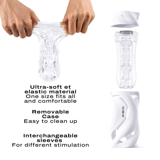 Мастурбатор, белый Dorcel Deep Blow White
