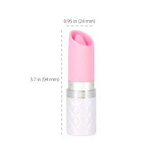 Вибратор, розовый Pillow Talk Lusty Luxurious Flickering Massager - Pink