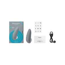 Сірий вакуумний кліторальний стимулятор Womanizer Starlet 3 Grey