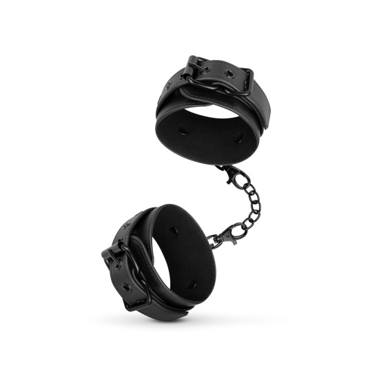 Поножи из искусственной кожи, чёрные Bedroom Fantasies Ankle Cuffs Black