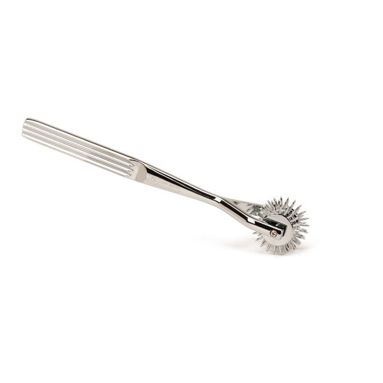 Трирядне колесо Вартенберга, сріблясте Liebe Seele Three-Row Wartenberg Pinwheel Silver