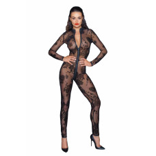 Бодистокинг Noir Handmade F237 Long Tulle Overall, XL