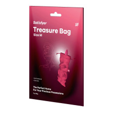 Мішечок для зберігання іграшок, рожевий Satisfyer Treasure Bag Pink, M