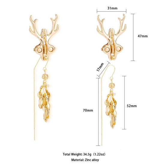 Регулируемые зажимы для сосков Lockink Sevanda Stag Adjustable Nipple Clamps Set
