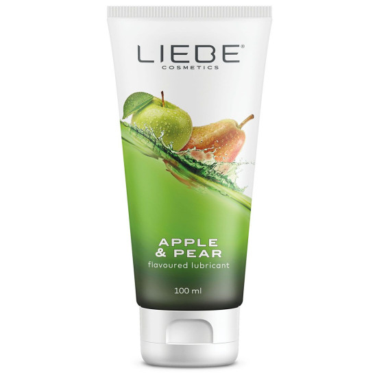 Лубрикант на водной основе со вкусом яблока и груши Liebe Lubricant Apple & Pear, 100 мл