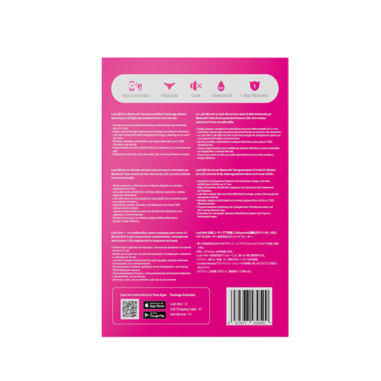Cмарт-віброяйце з керуванням зі смартфона (міні версія) Lovense Lush 4 Mini