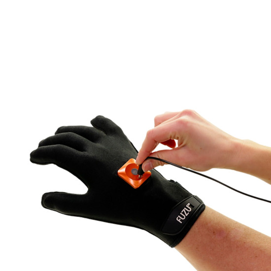 Виброперчатка (левая) с 11 режимами Fuzu Gloves Vibrating Massage Left Hand