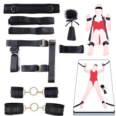 БДСМ-набір LOCKINK YEAHWOW Bed Restraint Set