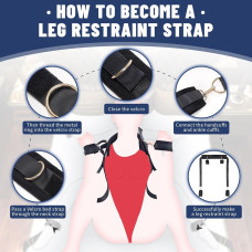 БДСМ-набір LOCKINK YEAHWOW Bed Restraint Set