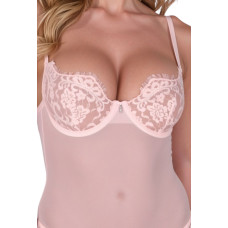 Еротичне боді, світло-рожеве Passion Zovel Body Light Pink, M