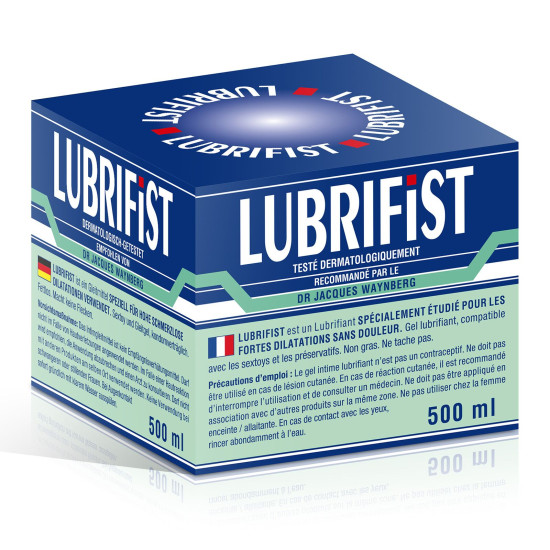 Густая смазка для фистинга и анального секса на водной основе Lubrix Lubrifist, 500 ml