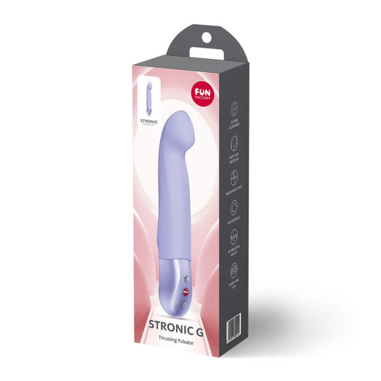 Пульсатор для точки G, фіолетовий Fun Factory STRONIC G Purple