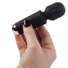 Вібромасажер, 16 режимів Rocks Off Mini Wand Black Tulip