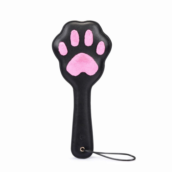 Паддл у вигляді кошачої лапки, чорно-рожевий Liebe Seele Round Paddle Black/Pink