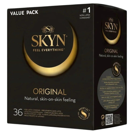 Безлатексні преміум-презервативи SKYN Original, 36 pcs