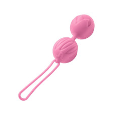Вагінальні кульки, діаметр 4 см, вага 90 г, рожеві Adrien Lastic Geisha Lastic Balls BIG Pink, L
