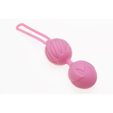 Вагінальні кульки, діаметр 4 см, вага 90 г, рожеві Adrien Lastic Geisha Lastic Balls BIG Pink, L