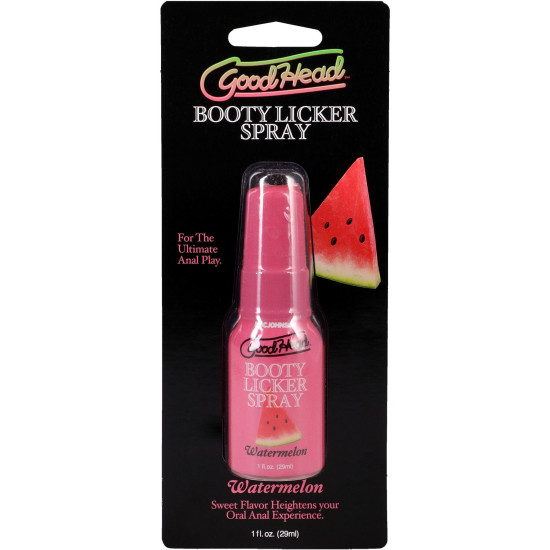 Стимулюючий спрей для анілінгусу зі смаком кавуна Doc Johnson GoodHead Booty Licker Spray Watermelon, 29 ml