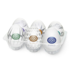 Набор из 6 яиц-мастурбаторов Tenga Egg Hard Boiled Pack