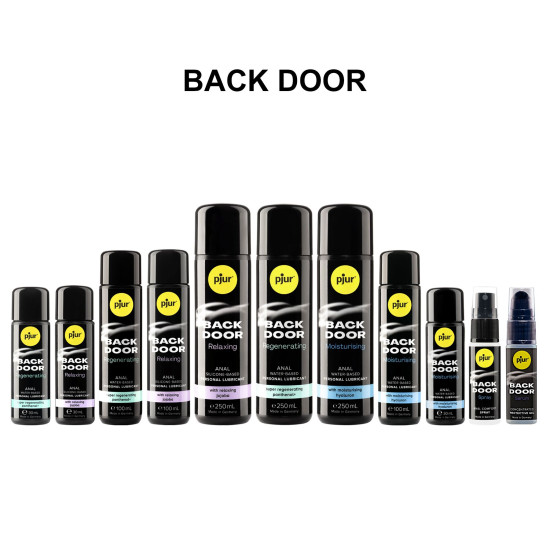 Pjur Backdoor Regenerating, 100 ml - анальный лубрикант на водной основе с пантенолом и экстрактом ромашки