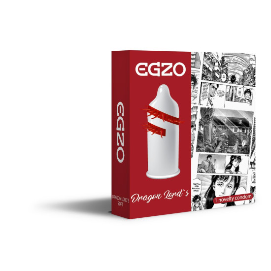 Насадка на член з вусиками EGZO Dragon Lords