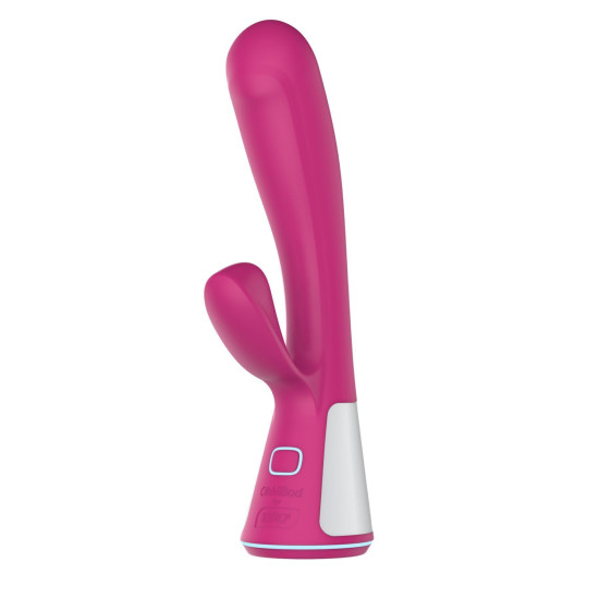 Інтерактивний вібратор-кролик рожевого кольору OhMiBod Fuse for Kiiroo Pink