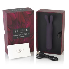 Вібратор з вушками фіолетового кольору, глибока вібрація Je Joue Rabbit Bullet Vibrator Purpl