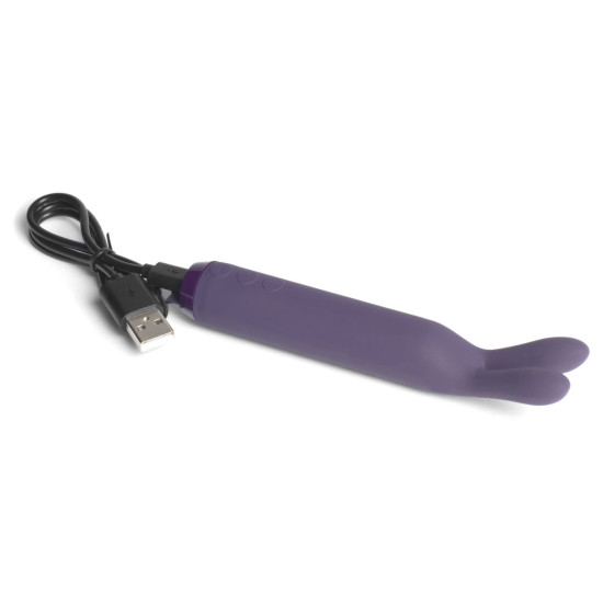 Вибратор с ушками фиолетового цвета, глубокая вибрация Je Joue Rabbit Bullet Vibrator Purpl