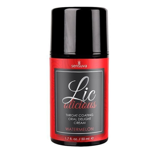 Гель для мінету зі смаком кавуна Sensuva Lic-o-licious Watermelon, 50 ml
