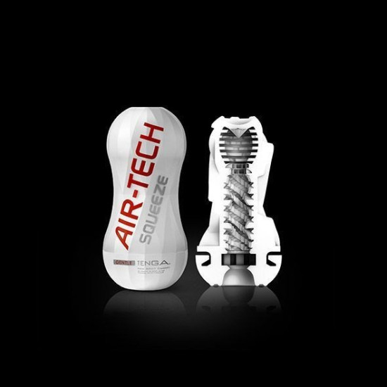 Мастурбатор со сжимаемым корпусом и плотным входом Tenga Air-Tech Squeeze Gentle